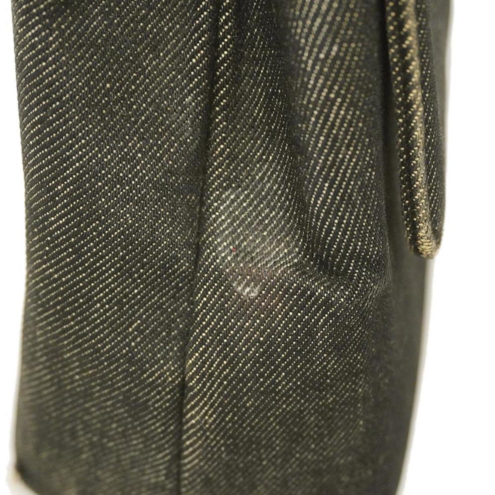 Chanel handbag denim black ladies - Picture 13 of 16